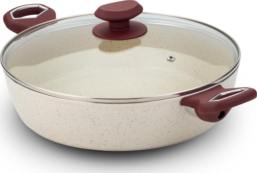 Slika NAVA ALUMINIJUMSKA PLITKA ŠERPA "TERESTRIAL" 28CM