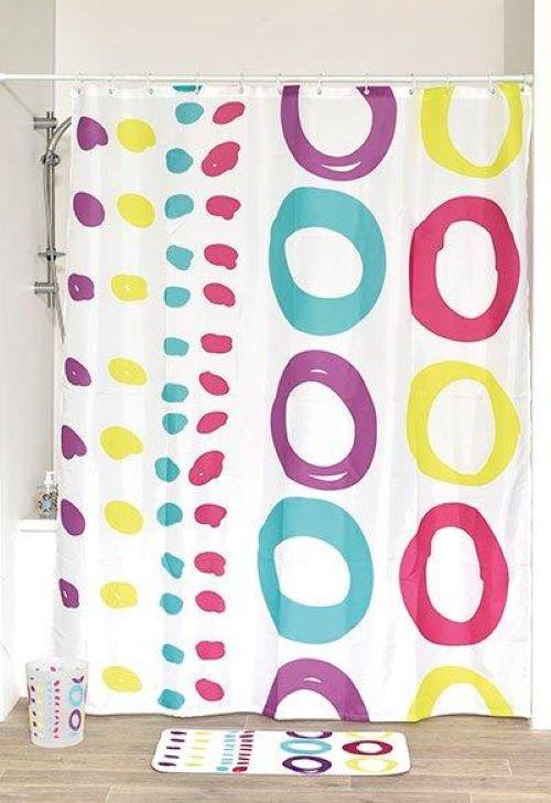 Slika TENDANCE ZAVESA ZA KADU 180X200CM, POLIESTER CADAQUES