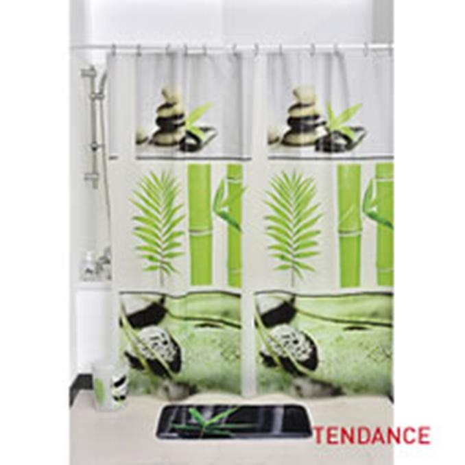 Picture of TENDANCE ZAVESA ZA KADU 180x180 CM PEVA, JUNGLE