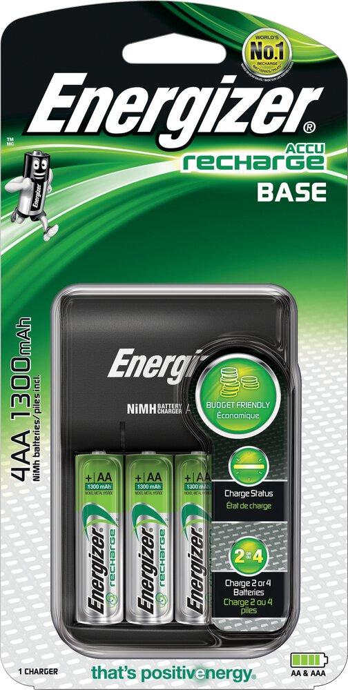 Slika PUNJAČ"ENERGIZER"1300mAh+4AA