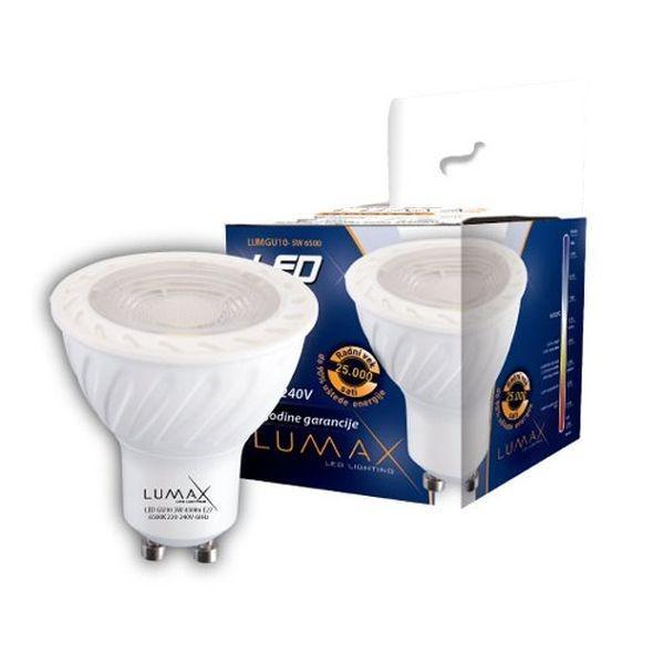 Slika LUMAX LED SIJ.GU10-08W 6500K