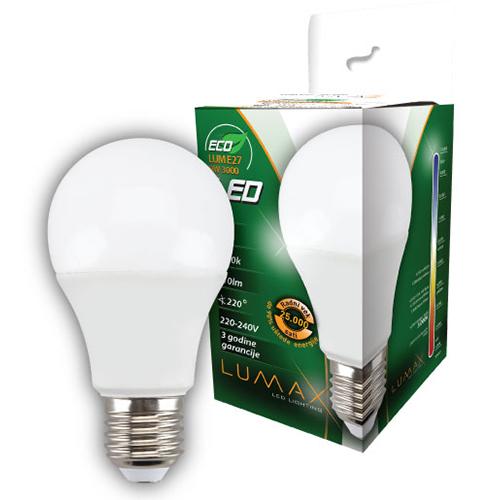 Picture of LUMAX Led sijalica ECO LUME27-9W 3000K  LED, Toplo bela, 9 W, E27