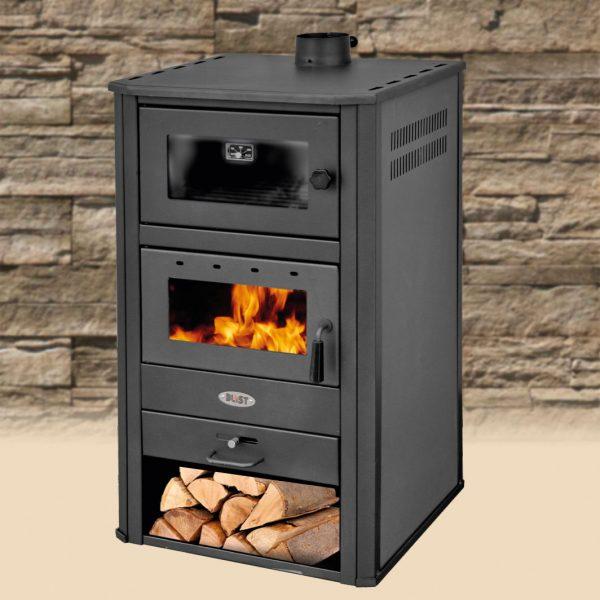 Slika BLIST Peć na čvrsto gorivo BRM E Siva 22-24 kW