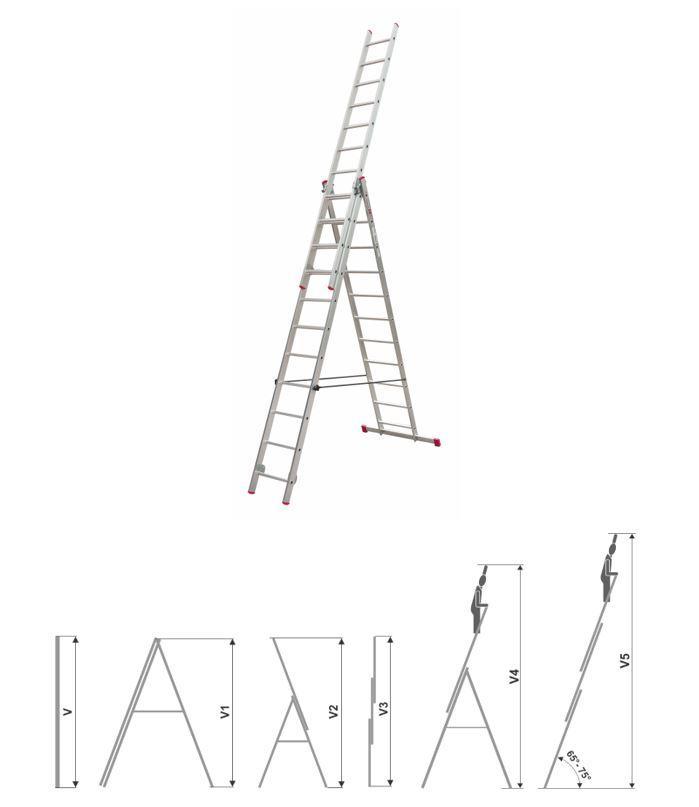 Slika NEXSAS MERDEVINE VHR 3X12