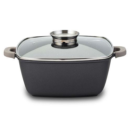 Slika NAVA PEKAČ- ŠERPA SA POKLOPCEM OTVOR ZA ZAČINE 28CM