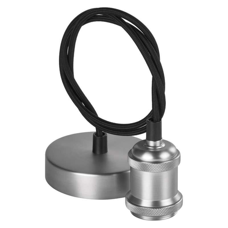 Slika VISEĆE GRLO ZA SIJALICU E27 SILVER