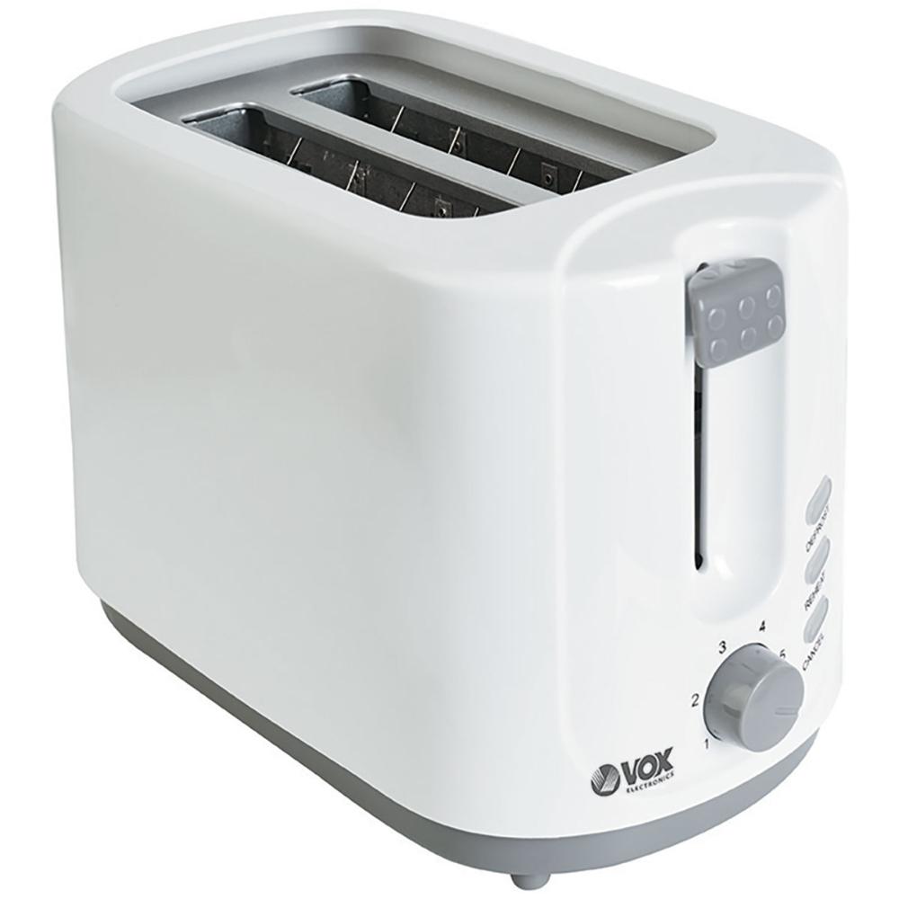 Slika VOX Toster TO8218 Bela , 750 W