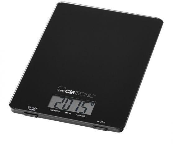 Slika CLATRONIC Kuhinjska vaga KW 3626 Digitalna Crna , 5 Kg