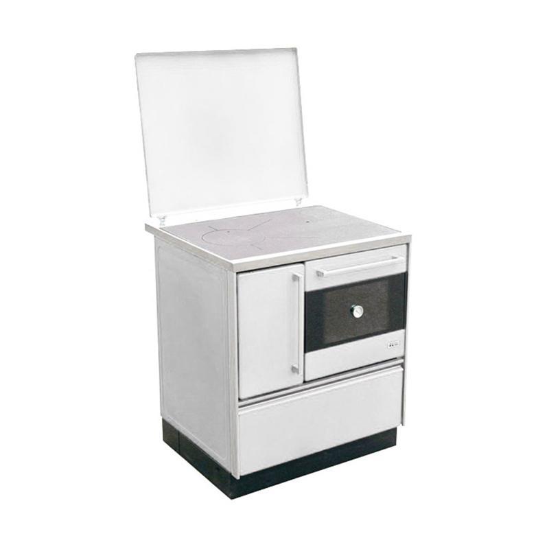 Slika MBS Šporet ROYAL 720+P3 DESNI Bela Drvo i ugalj