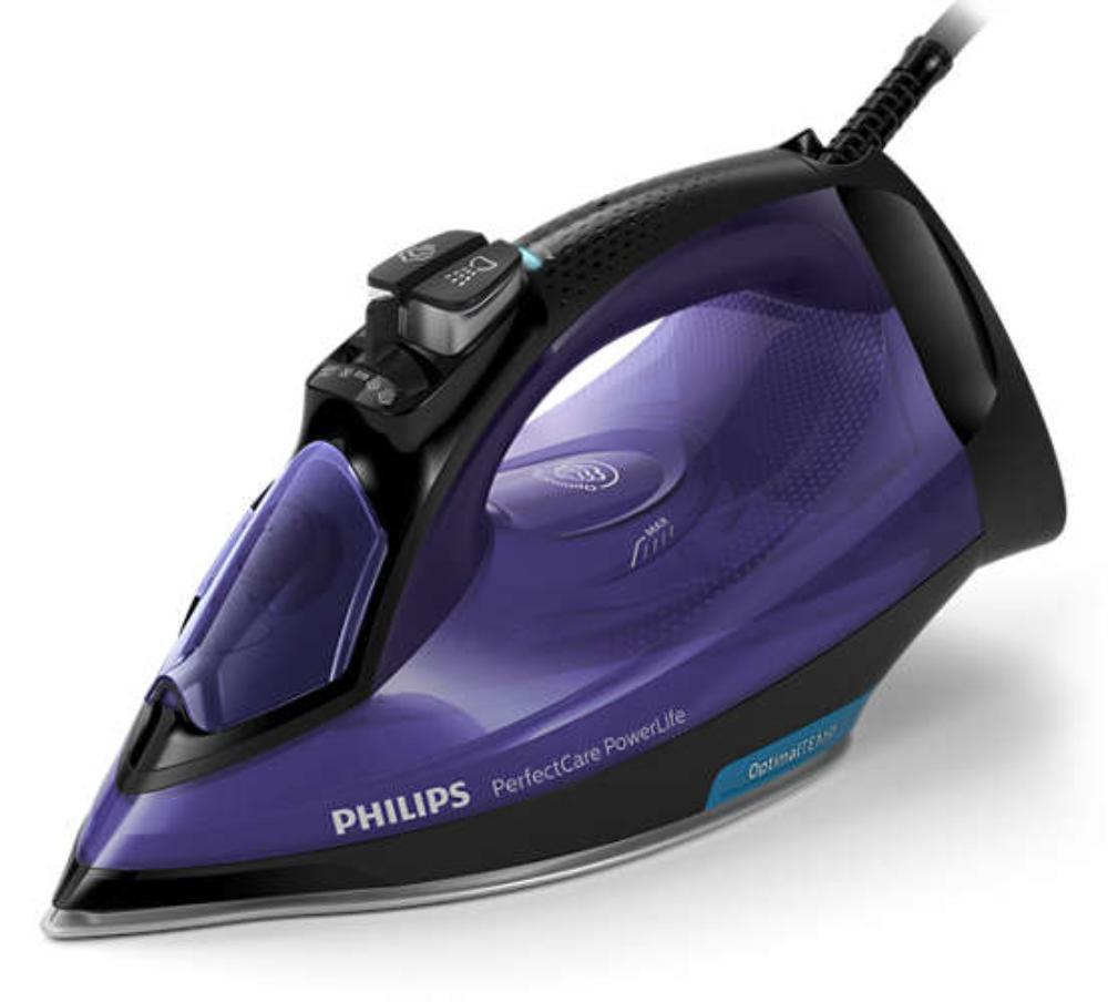 Slika PHILIPS Pegla GC-3925/30 Parna , Crna/Ljubičasta  