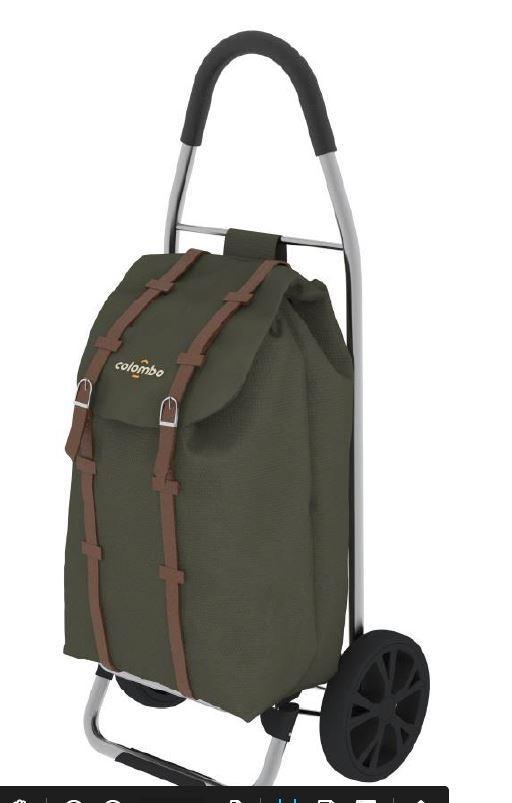 Slika KOLICA ZA KUPOVINU DAKAR ZELENA COLOMBO