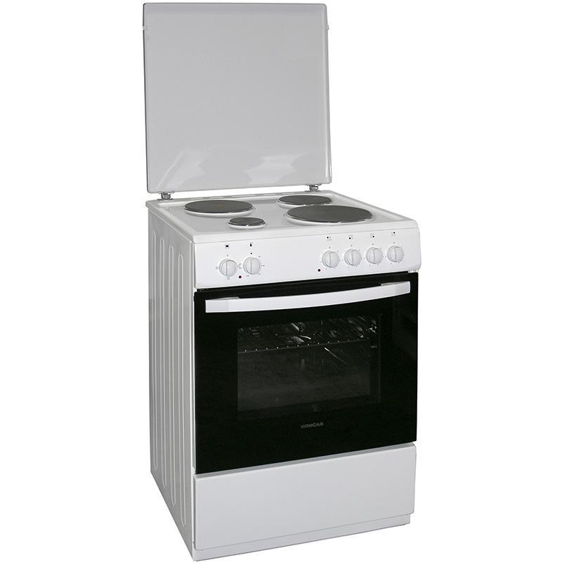 Slika KONCAR Električni šporet SE 6040 V.BR1 Bela Konvencionalna 4 ringle  A