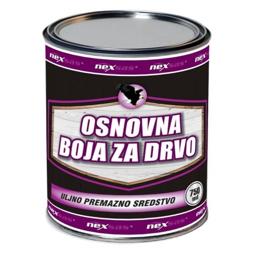 Slika OSNOVNA BOJA ZA DRVO NEXSAS BELA