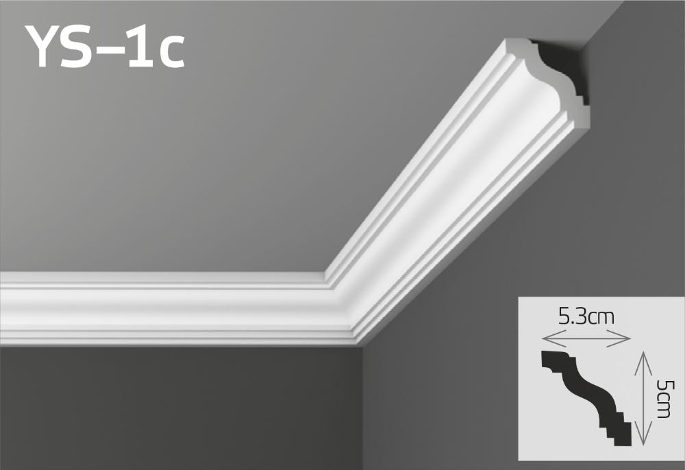 Slika UNUTRAŠNJA UKRASNA UGAONA LAJSNA YS-1C(SL-1C)