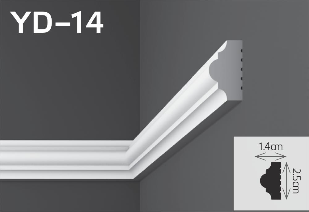 Slika UNUTRAŠNJA UKRASNA ZIDNA LAJSNA YD-14(DL-14)