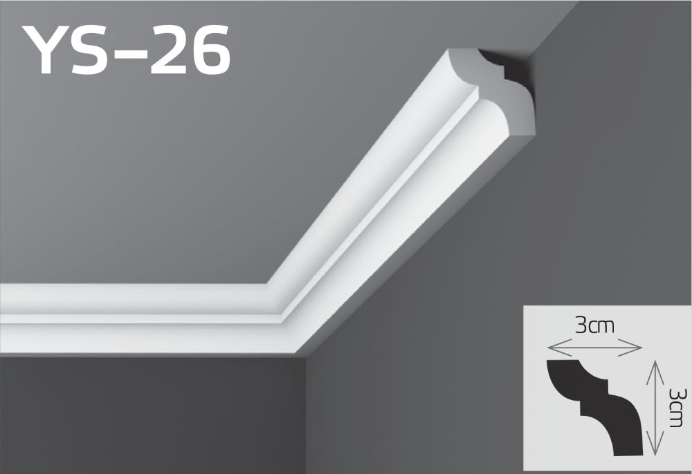 Slika UNUTRAŠNJA UKRASNA UGAONA LAJSNA YS-26(SL-26)