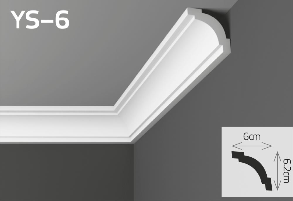 Slika UNUTRAŠNJA UKRASNA UGAONA LAJSNA YS-6(SL-6)