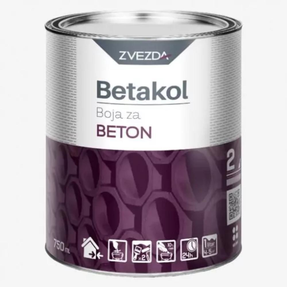 Slika BOJA ZA BETON"BETAKOL"ZUTA 0.75