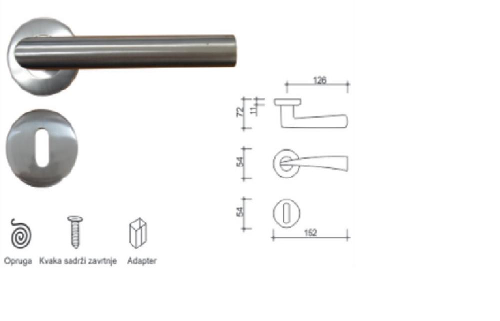 Slika NEXSAS KVAKA NXKRK111Ni KLJUC