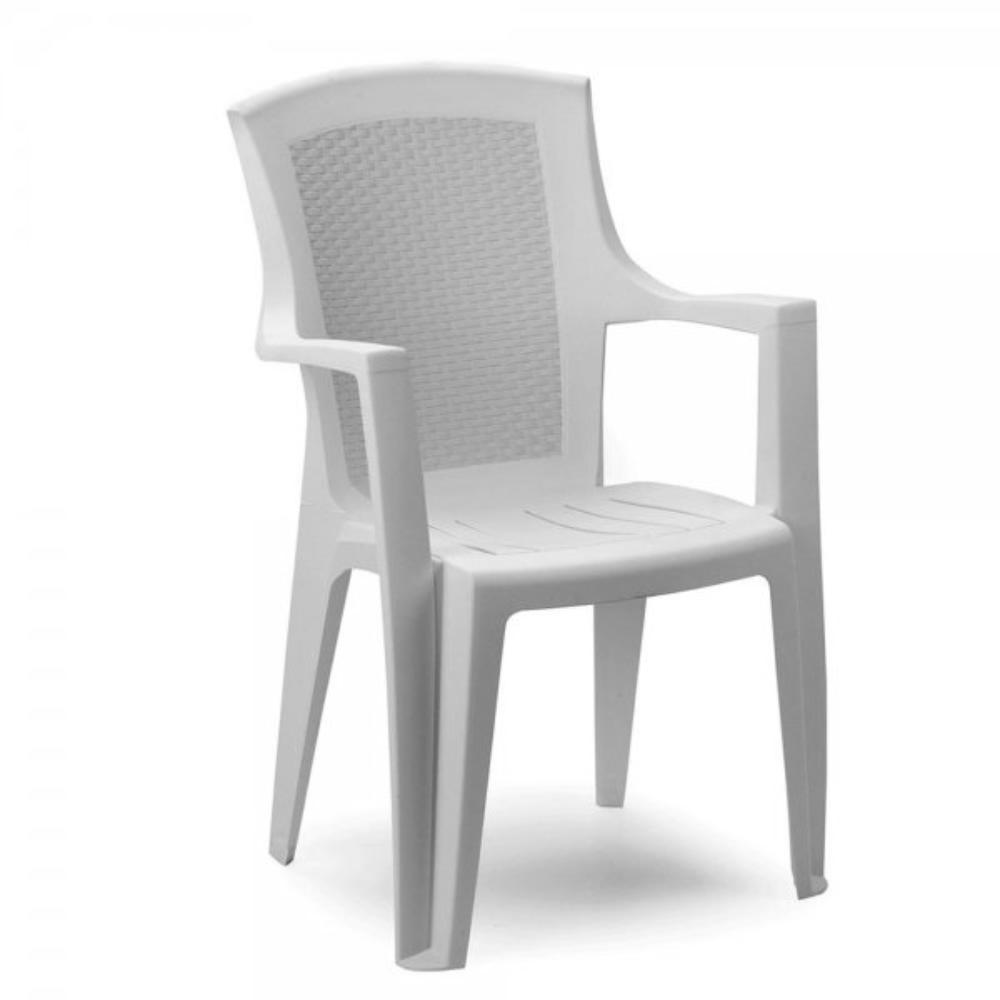 Slika IPAE EDEN PLASTICNA STOLICA BELA