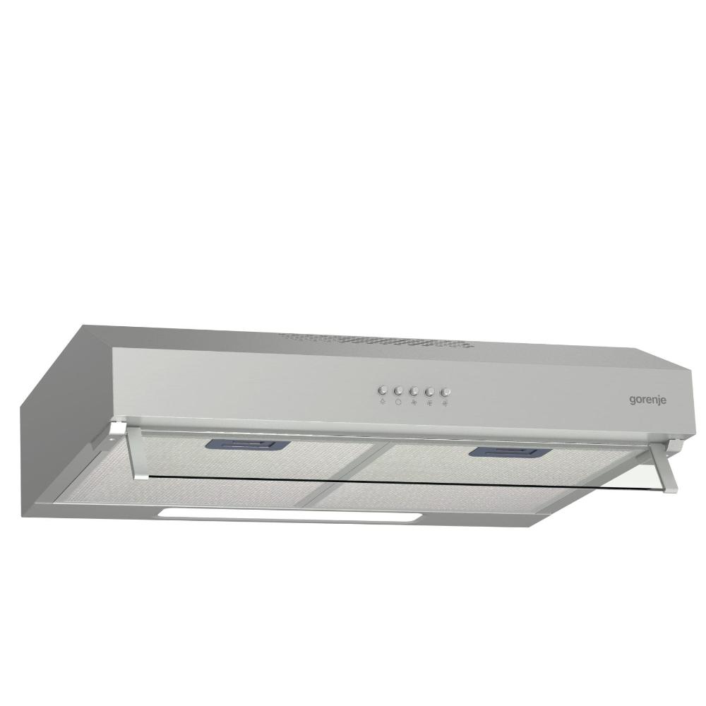 Slika GORENJE Aspirator WHU 629 AX/M Standardni Nivo 1: 269 m3/h Nivo 2: 302 m3/h Nivo 3: 381 m3/h Inox