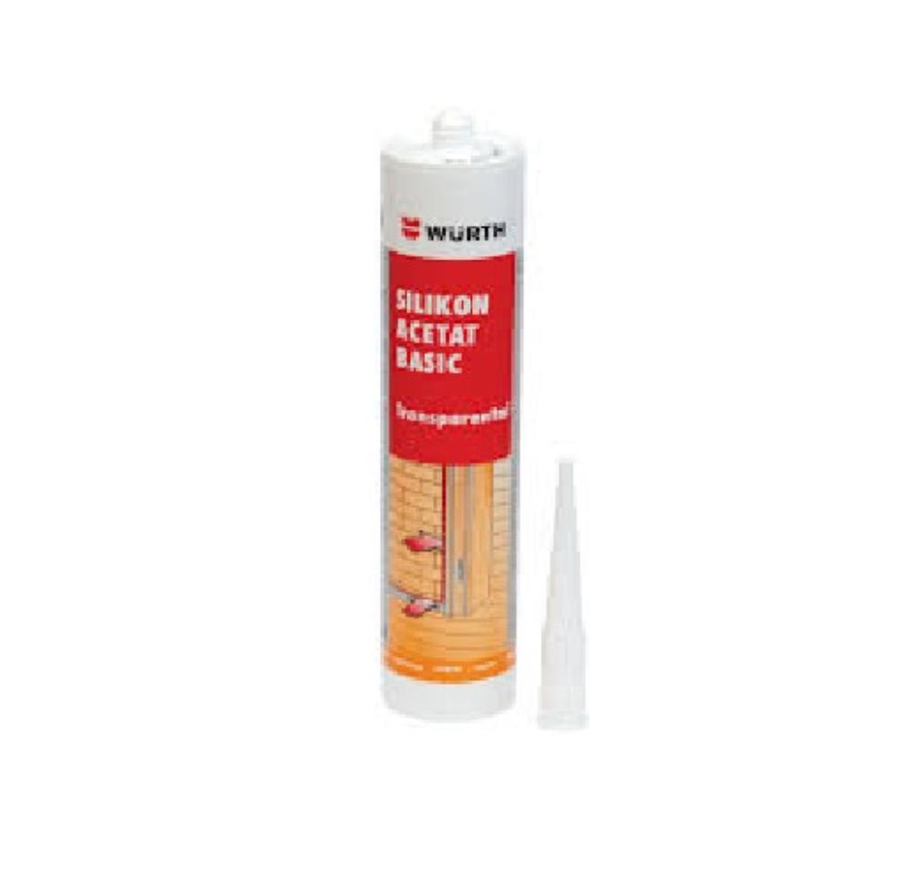 Slika SILIKON"WURTH"ACETAT BRAON 280ML