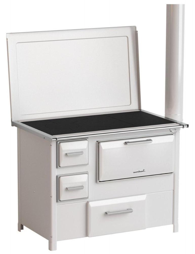 Slika MBS Šporet 9 SL DP DESNI Bela Drvo/Ugalj