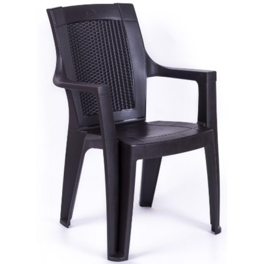 Slika STOLICA EMA RATAN TAMNO MOKA