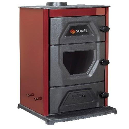 Slika SUREL Peć na čvrsto gorivo 5111 Bordo 6.4 kW