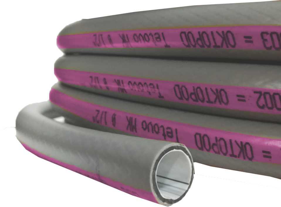 Slika NEXSAS BAŠTENSKO TROSLOJNO SILIKONSKO CREVO 1/2"25M SIVO