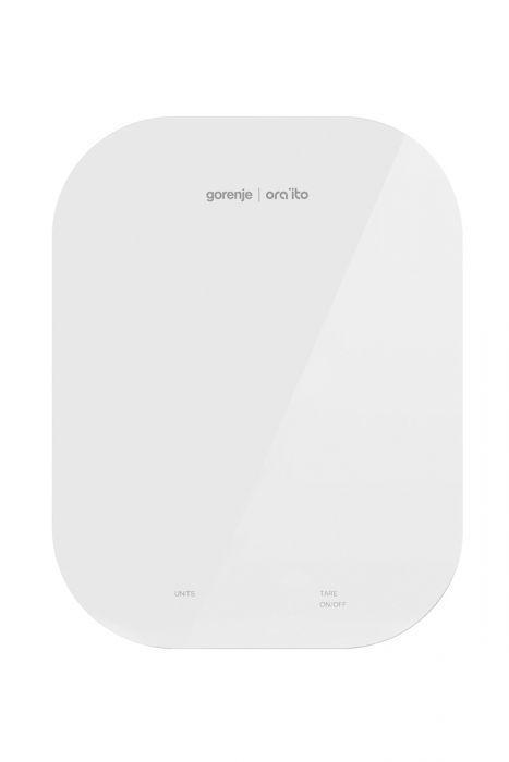 Slika GORENJE Kuhinjska vaga KT 10 ORAITO W Digitalna Bela , 10 Kg