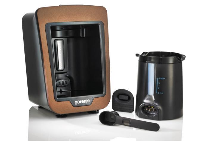 Slika GORENJE Aparat za kafu ATCM 730 T  0.27 l, Braon/Siva, 4, 735 W