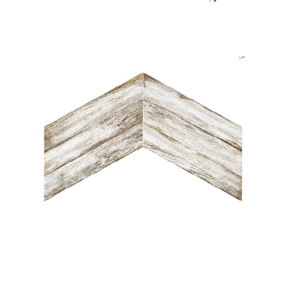 Slika BALKANIA CERAMIC DOO Keramičke pločice Zidne/Podne plocice BORA WHITE CHEVRON ZID/POD.8X40 (0.96)