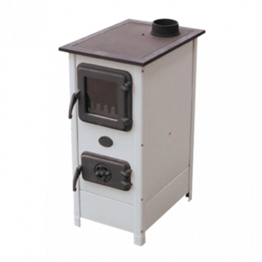 Slika MBS Peć na čvrsto gorivo HERA PLUS Bela 7kW