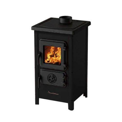 Slika MBS Peć na čvrsto gorivo HAPPY Crna 6 kW