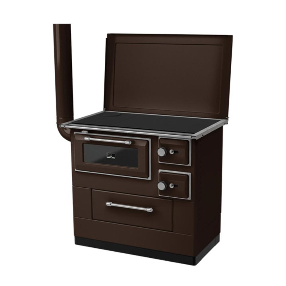 Slika MBS Šporet 10 RS DP LEVI Braon Drvo/Ugalj