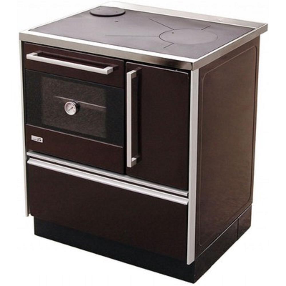 Slika MBS Šporet za etažno grejanje THERMO ROYAL 720 P 3D/L LEVI Braon Drva i ugalj 