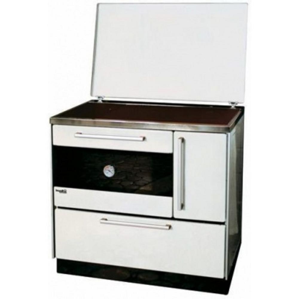 Slika MBS Šporet za etažno grejanje THERMO ROYAL 720 P 3D/L LEVI Bela Drva i ugalj 