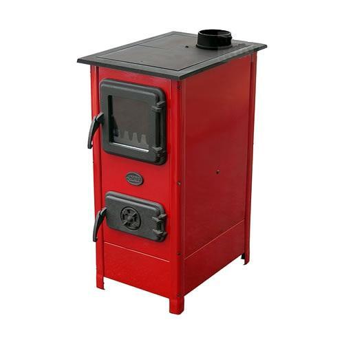 Slika MBS Peć na čvrsto gorivo HERA PLUS Crvena 7kw