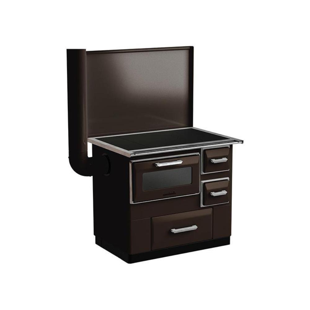 Slika MBS Šporet 7 RS DP LEVI Braon Drvo/Ugalj