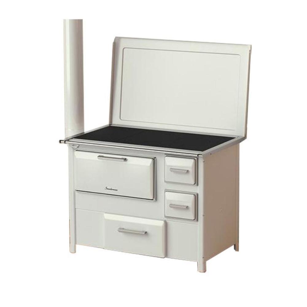 Slika MBS Šporet 9 SL DP LEVI Bela Drvo/Ugalj