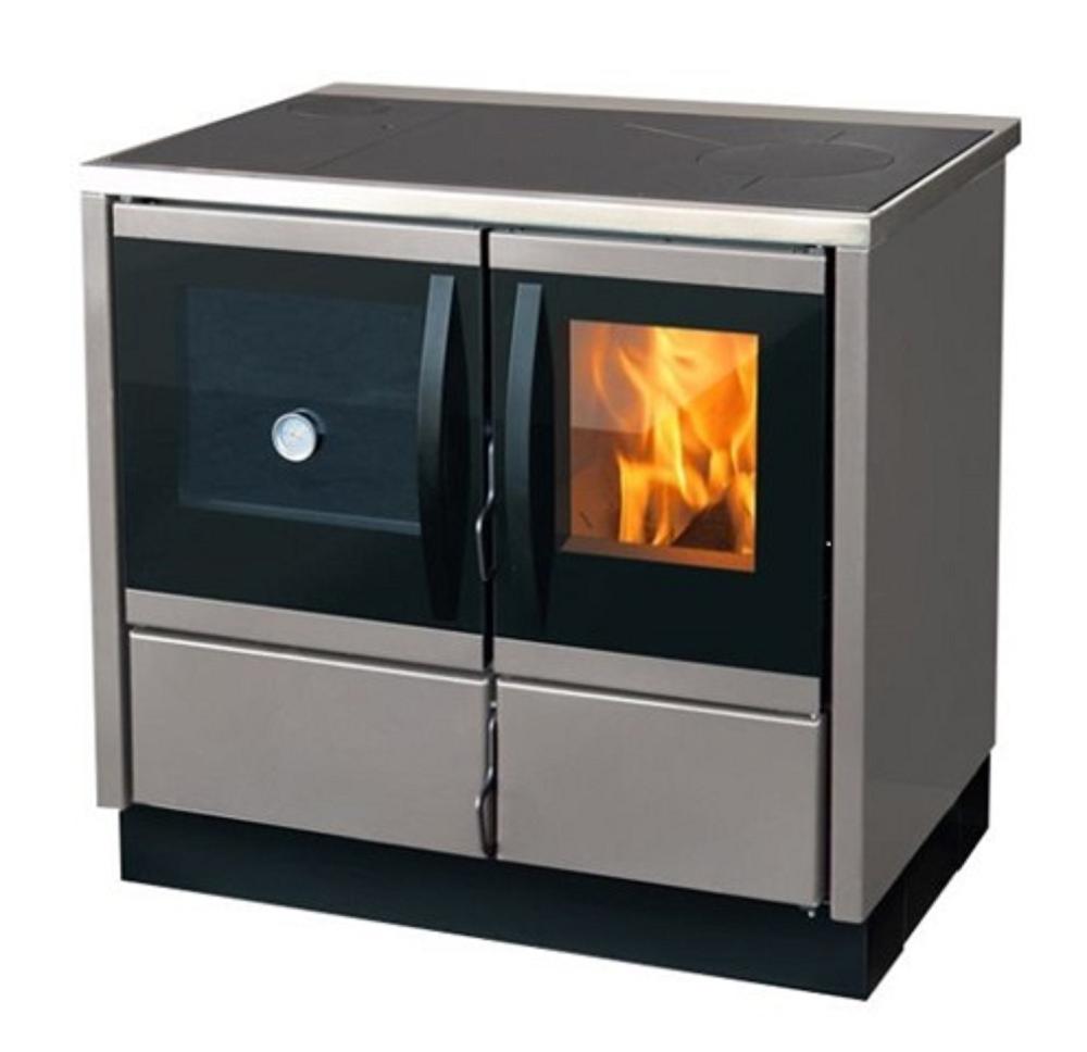 Slika MBS Šporet ROCKY LEVI Siva Drva i ugalj 