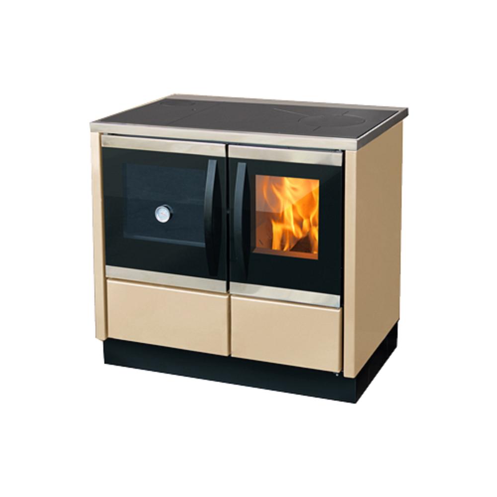 Slika MBS Šporet ROCKY LEVI Krem Drva i ugalj 