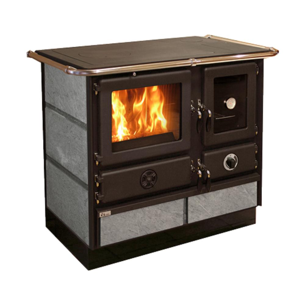 Slika MBS Šporet za etažno grejanje THERMO MAGNUM LEVI Crna Drva i ugalj 