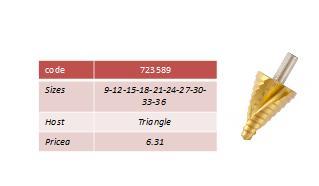 Slika BURGIJA MTX STEP. 9-36MM