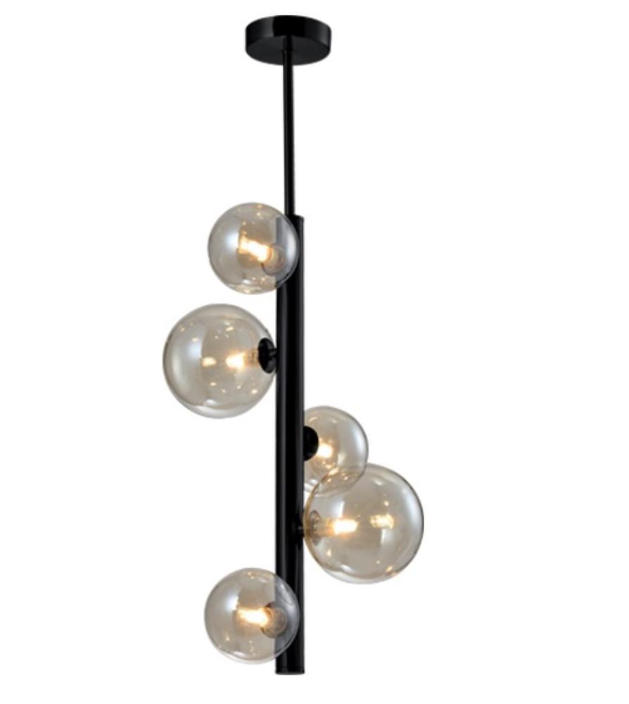 Slika ELMARK OLENA LUSTER 5XG9 VERTIKALNI CRNI