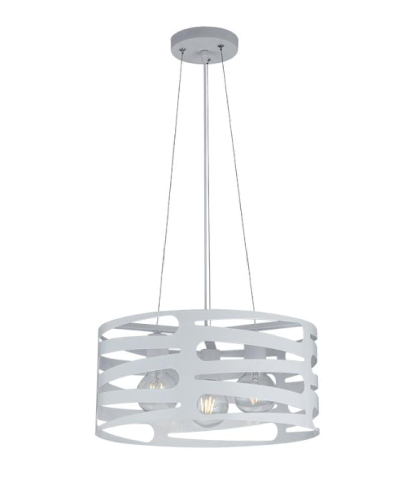 Slika ELMARK HELIX LUSTER 3XE27 D425MM BELI