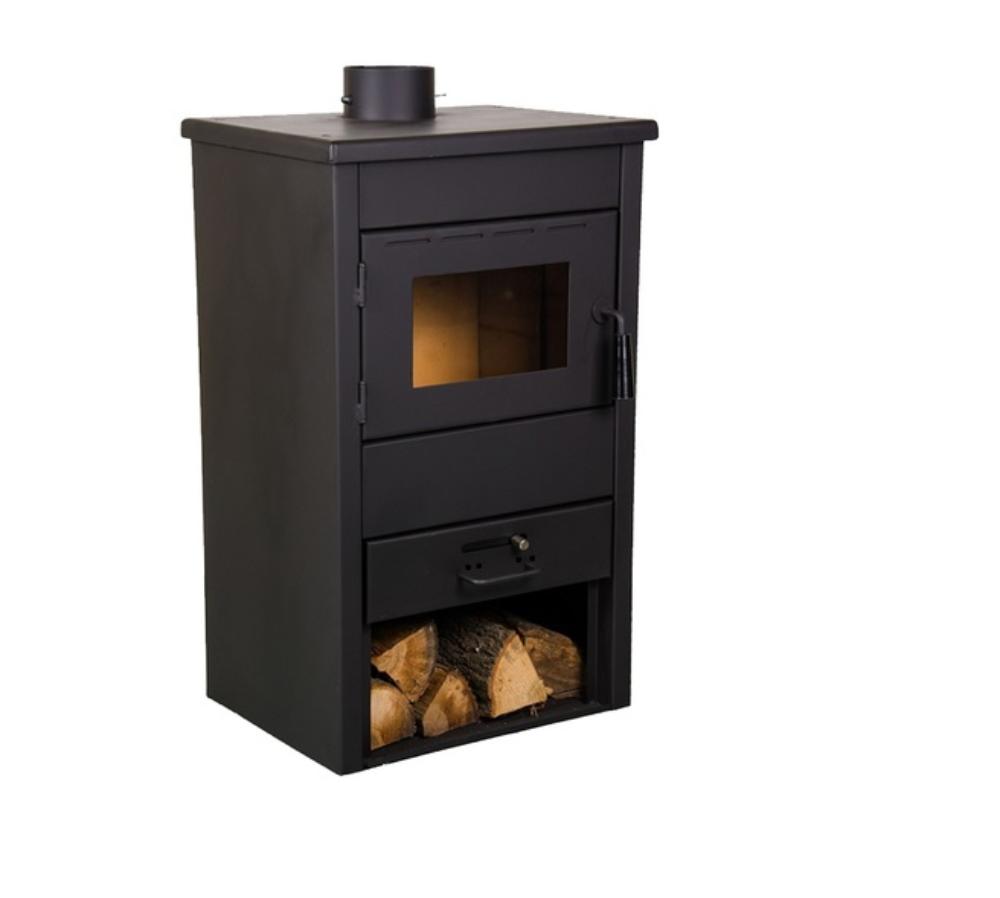 Slika NEXSAS Peć na čvrsto gorivo GENERAL KREKA Crna  7 kw 