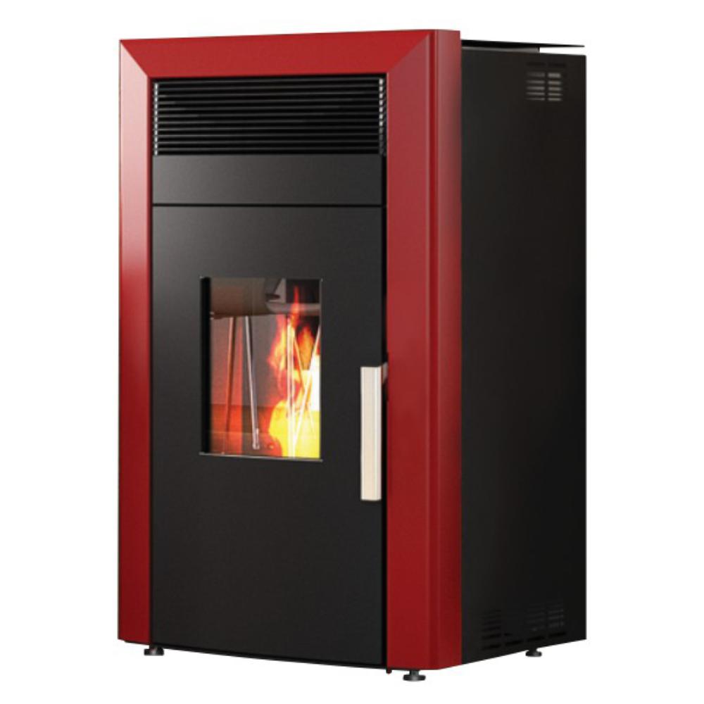 Slika ALFA PLAM Peć na pelet COMMO 12 Crvena 12 KW