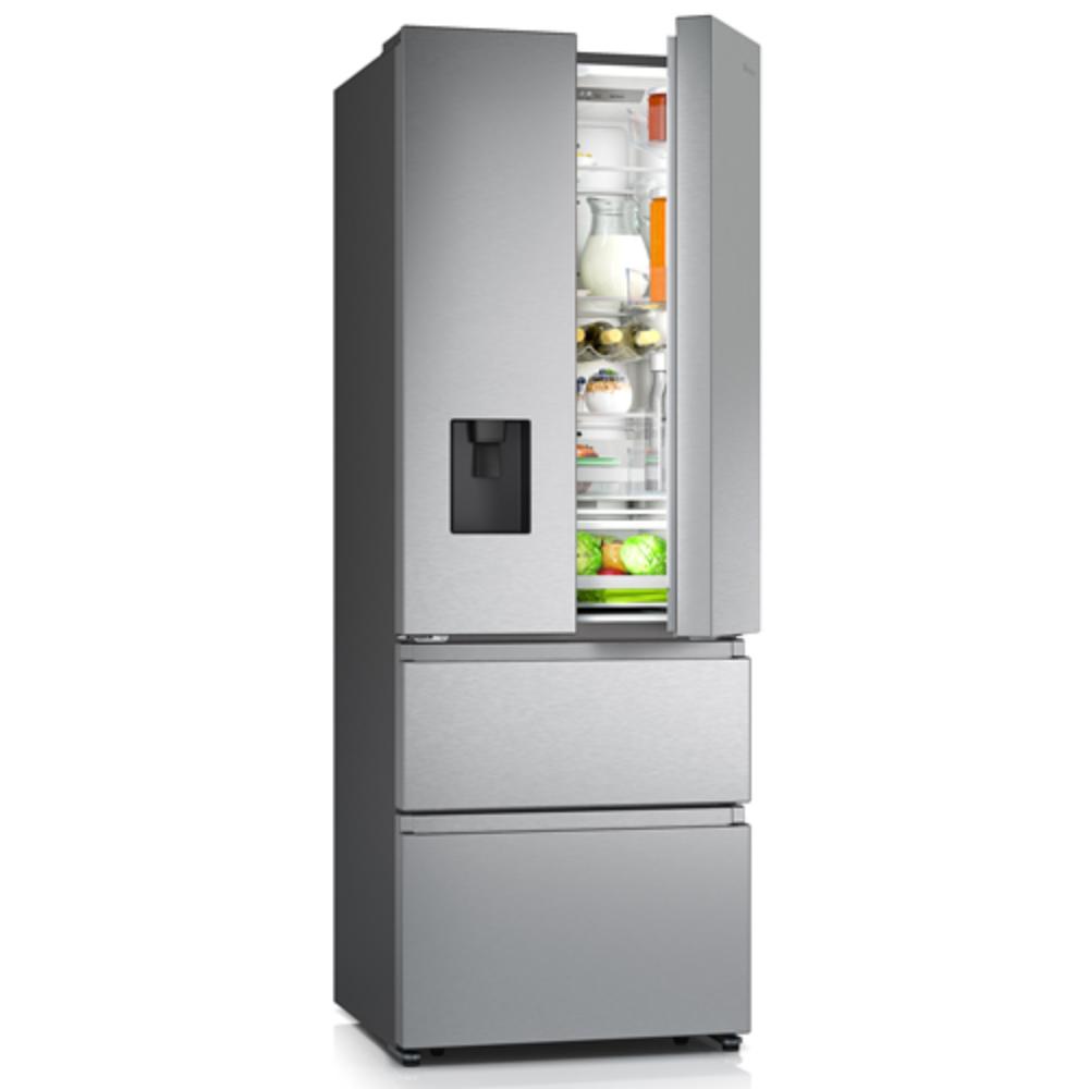 Slika HISENSE Kombinovani frižider RF632N4WIE 485 l Siva 200 cm